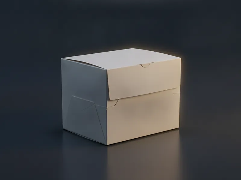 Custom cake slice box