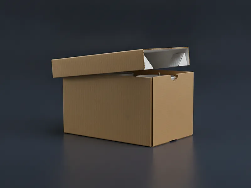 Custom candle shipper box