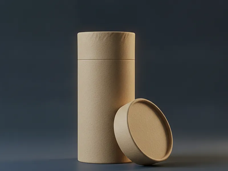 Custom candle tube