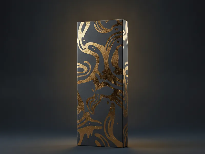 Custom chocolate bar carton