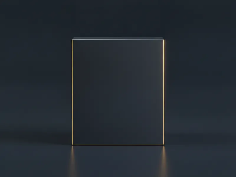 Custom cream jar box