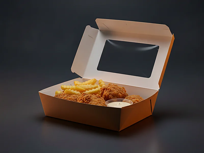 Custom food tray