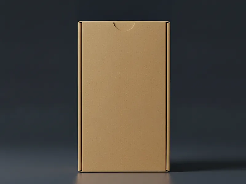 Custom kraft folding carton