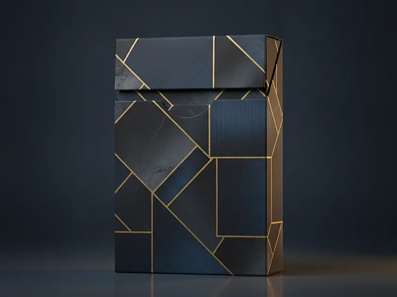 Custom playing card box