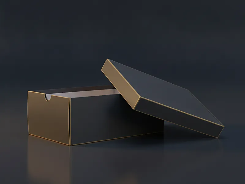 Custom shoe box