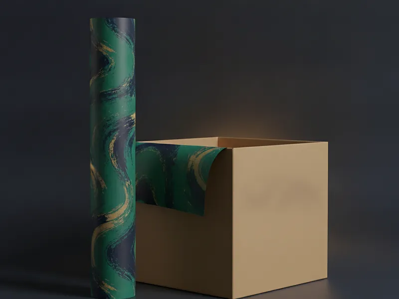 Custom wrapping paper