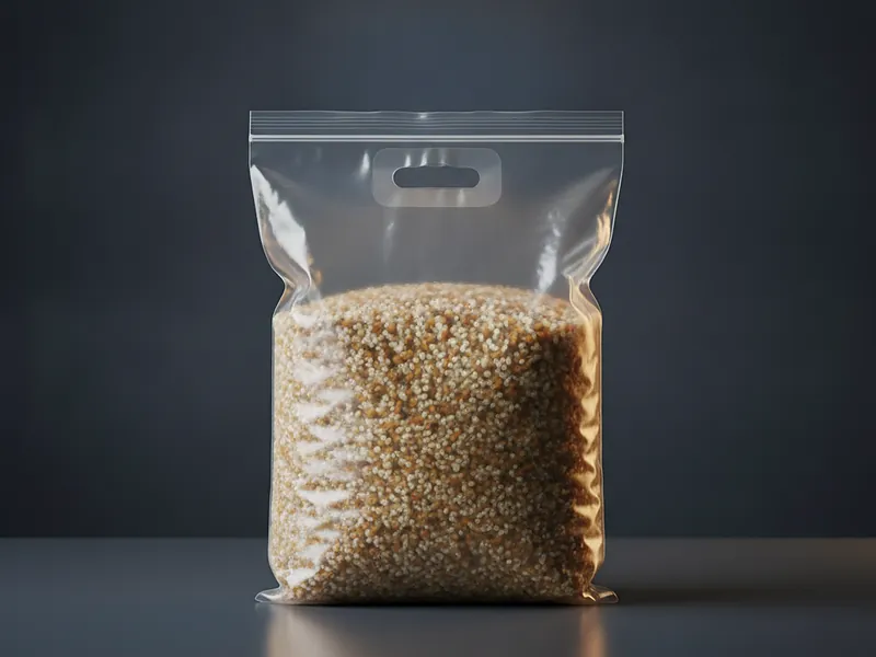 Custom zip-lock printed bag