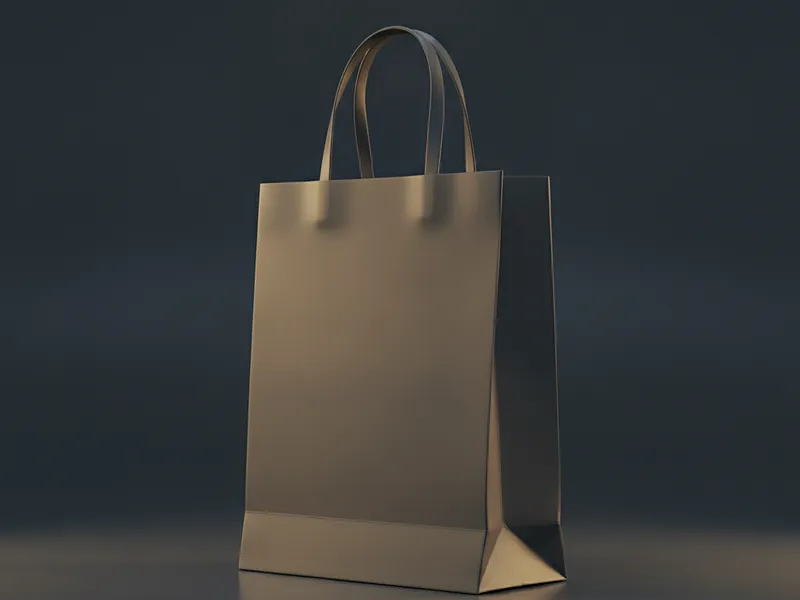 Custom laminated euro tote