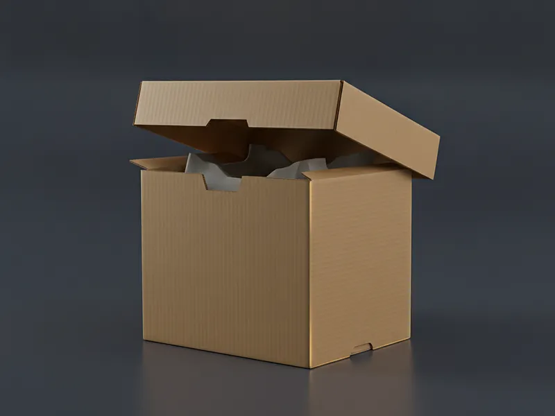 Custom plant shipping box