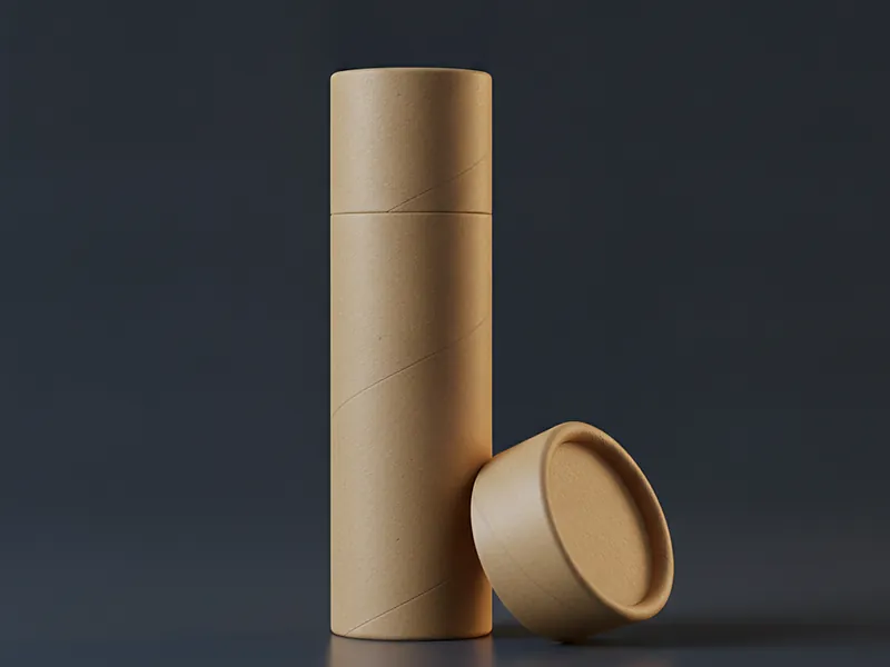 Custom push up paper tube