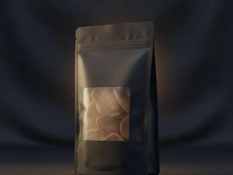 Custom snack pouch