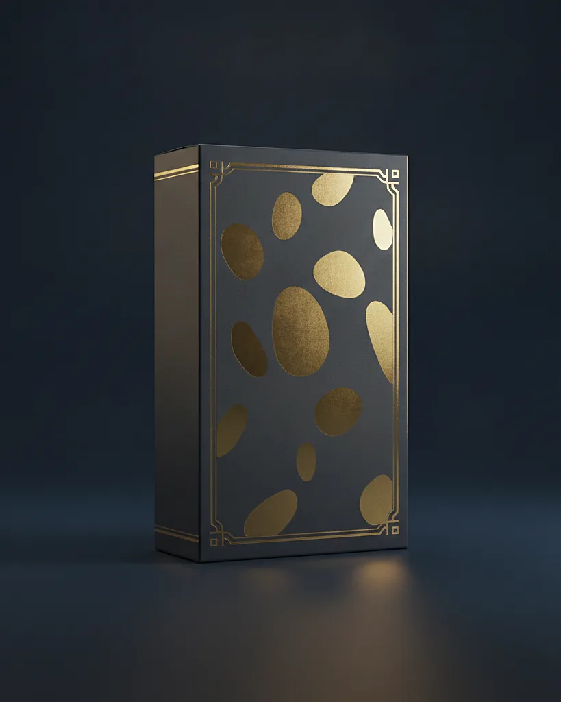 Custom straight tuck end carton, from the fragrance range