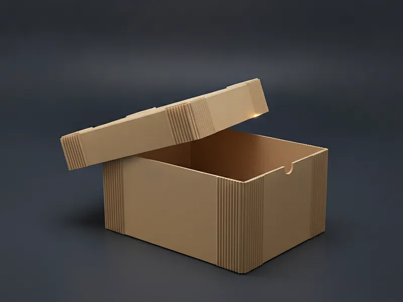 Custom suitcase box