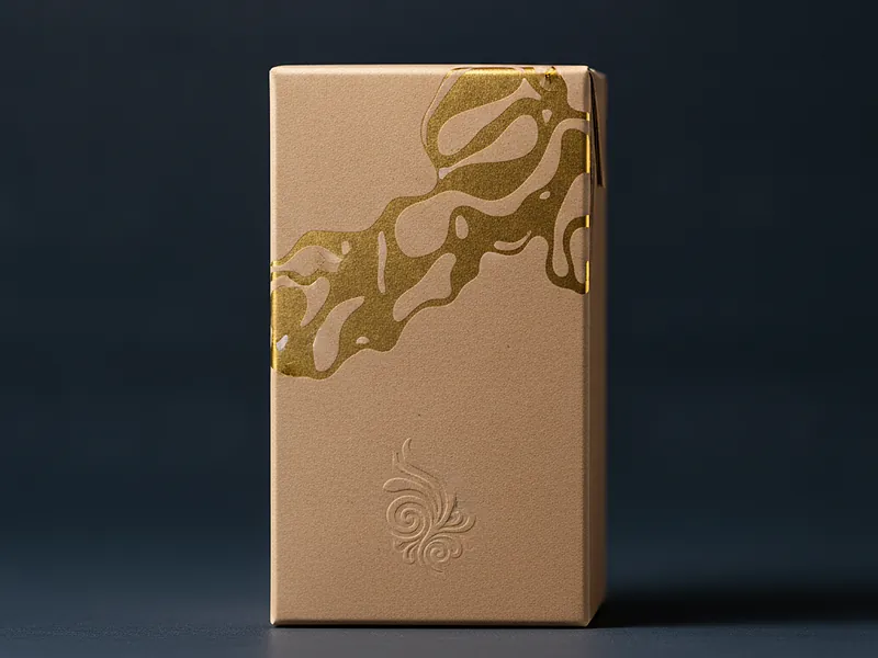 Custom tea carton