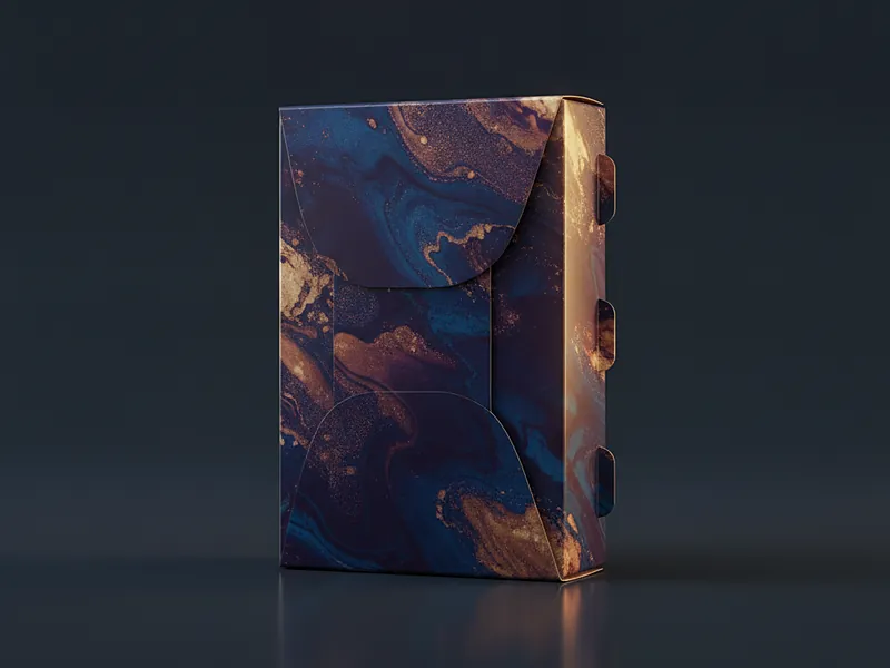 Custom wax melt clamshell box
