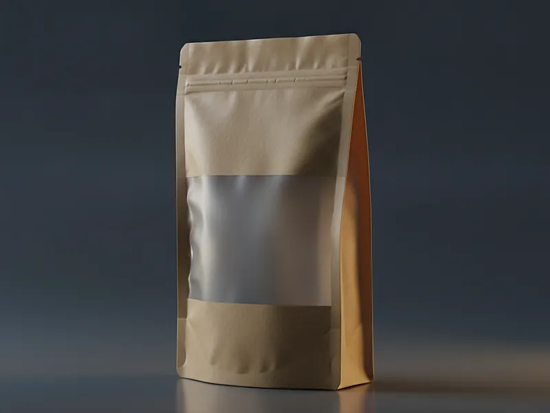 Custom window stand-up pouch