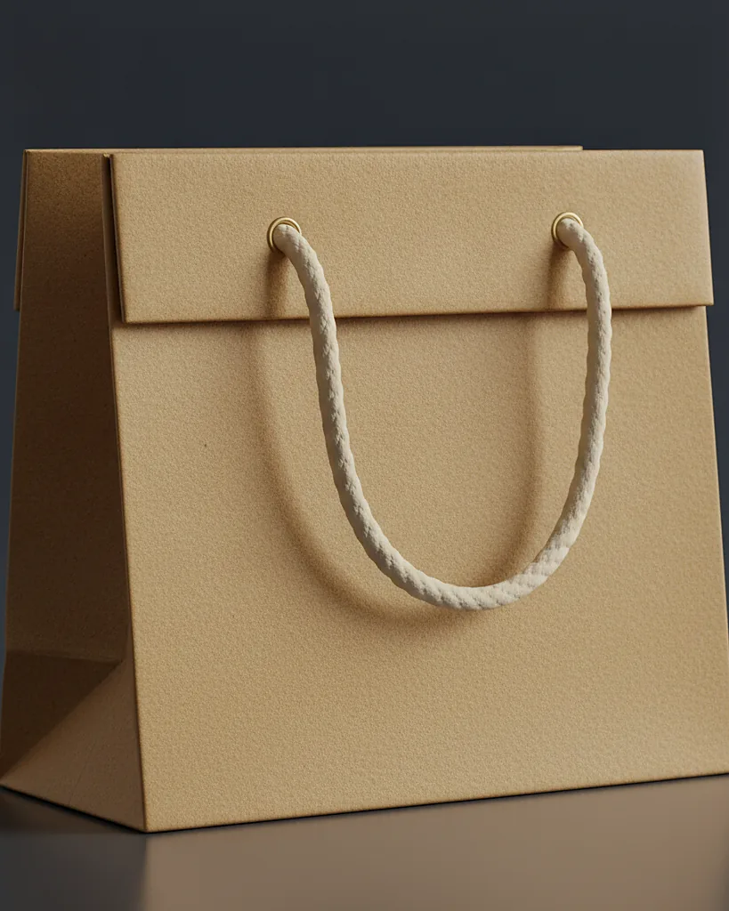 Custom wine bag, close-up of the edge, surface texture and finish